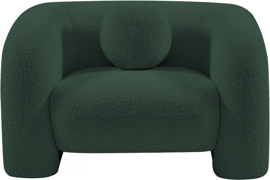 Meridian Emory Boucle Fabric Chair