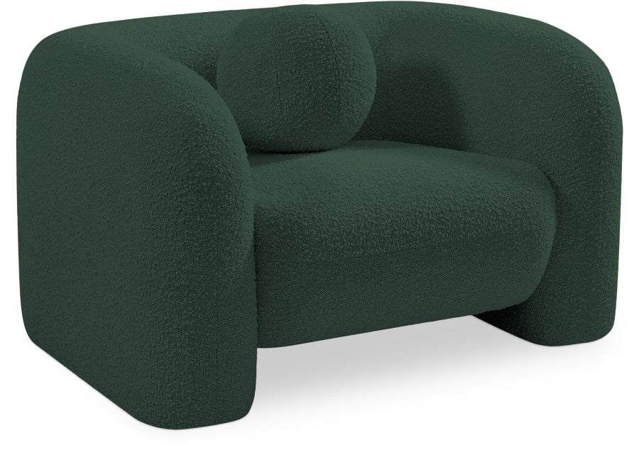 Meridian Emory Boucle Fabric Chair