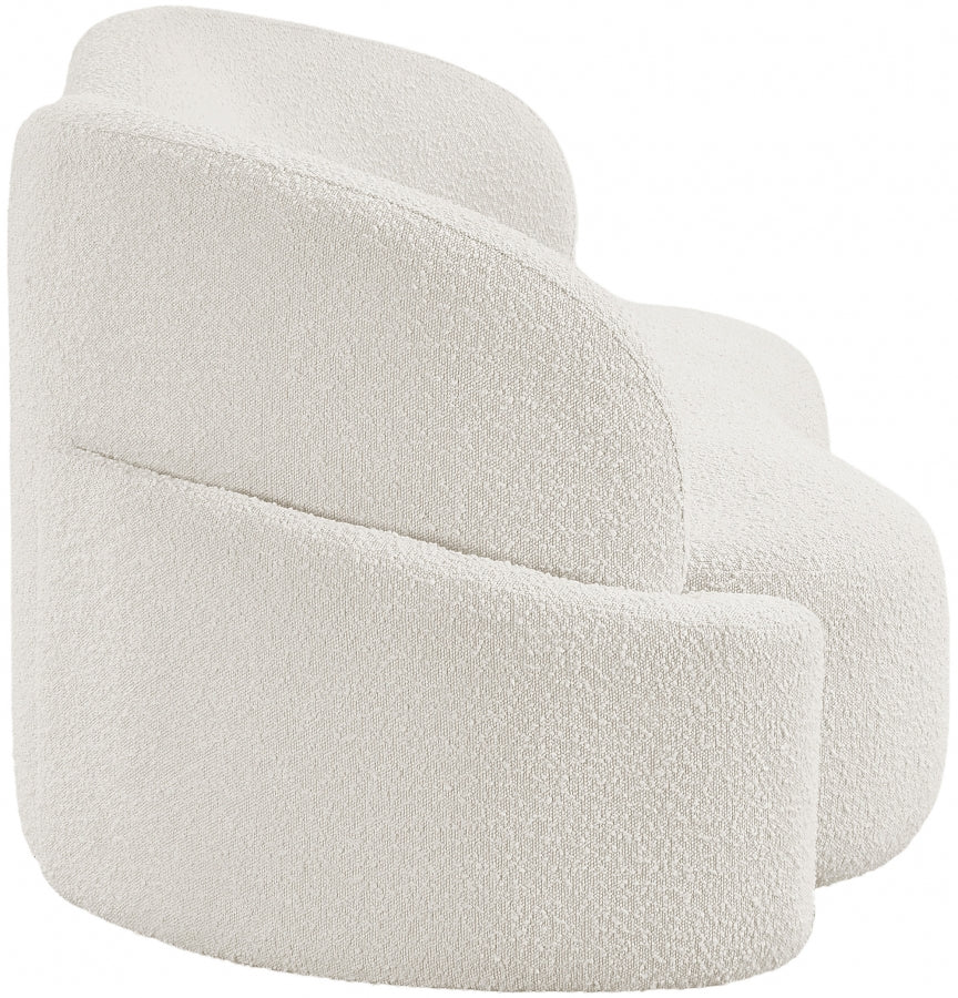Meridian Principessa Boucle Fabric Sofa