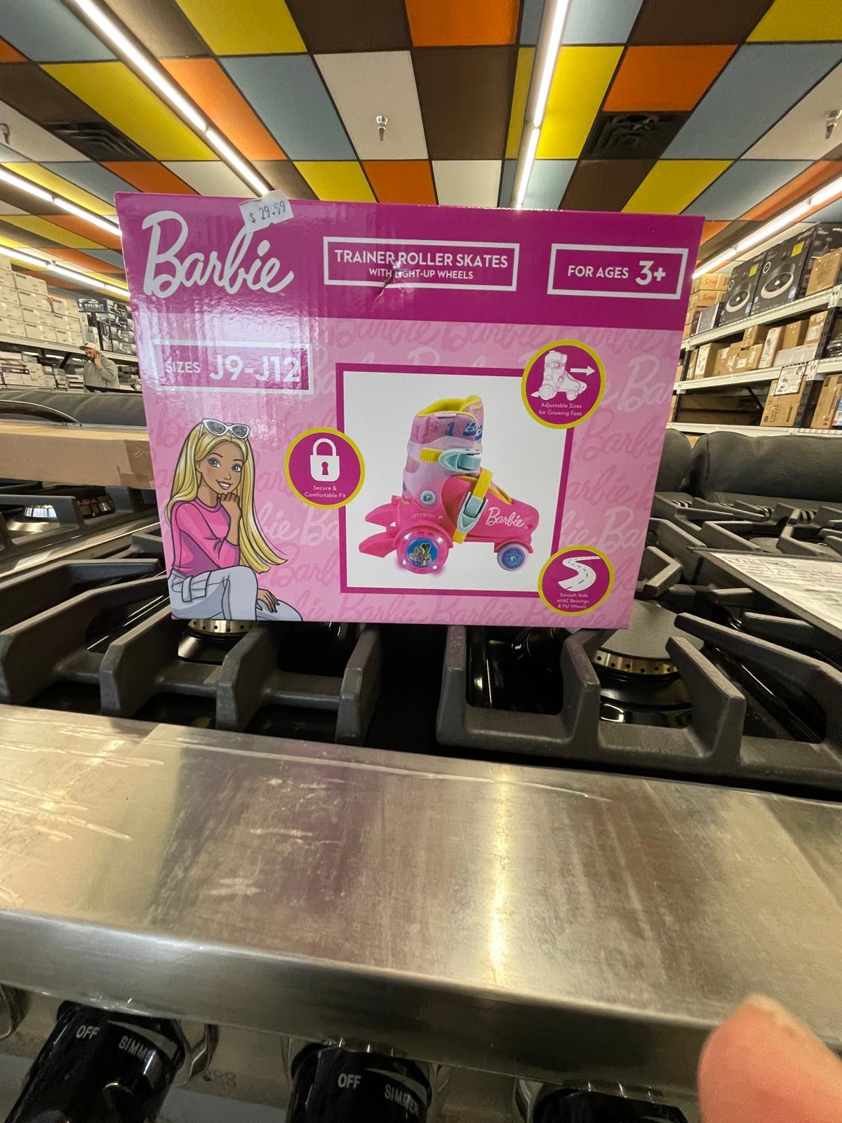 Barbie Trainer Skates with Light Up Wheels
