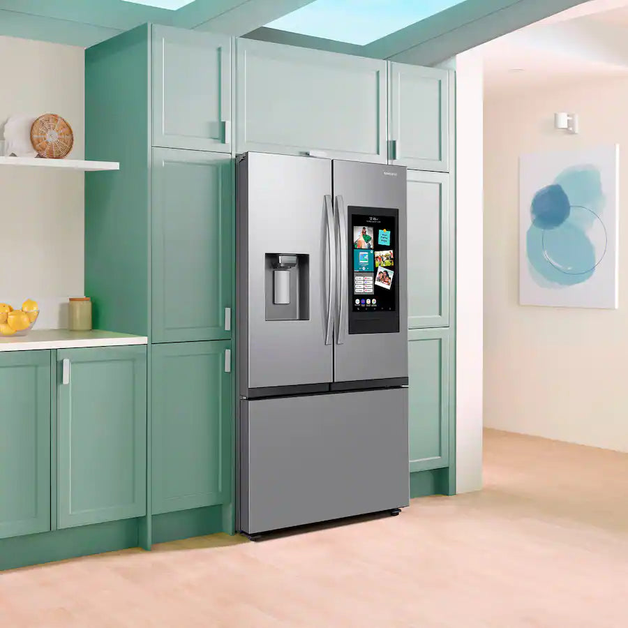Samsung- RF27CG5900SR- 25 cu. ft. 3-Door French Door Counter Depth Smart Refrigerator