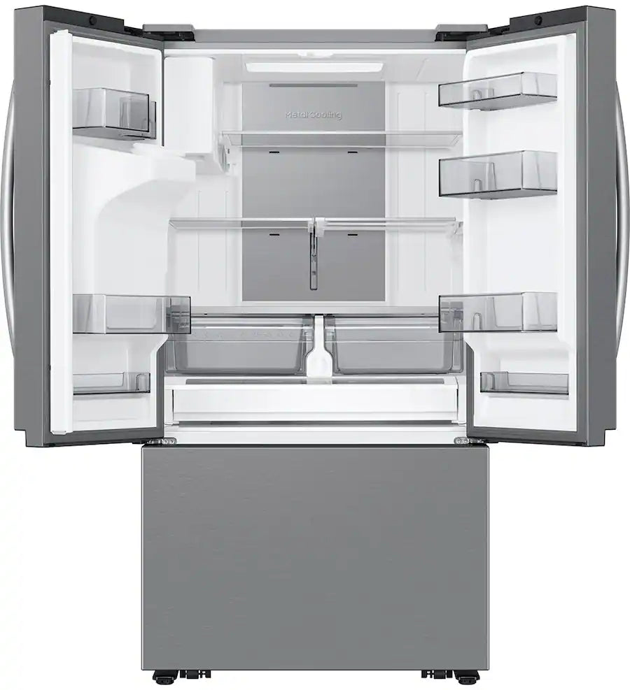 Samsung- RF27CG5900SR- 25 cu. ft. 3-Door French Door Counter Depth Smart Refrigerator