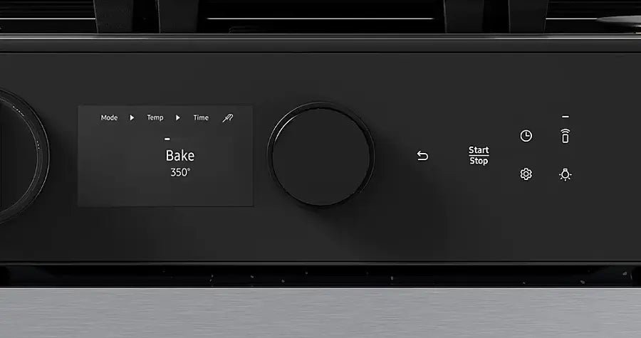 Samsung - NSG6DG8700SRAA- 6.0 Cu. Ft. Slide-In Gas Range with Smart Oven Camera - Stainless Steel