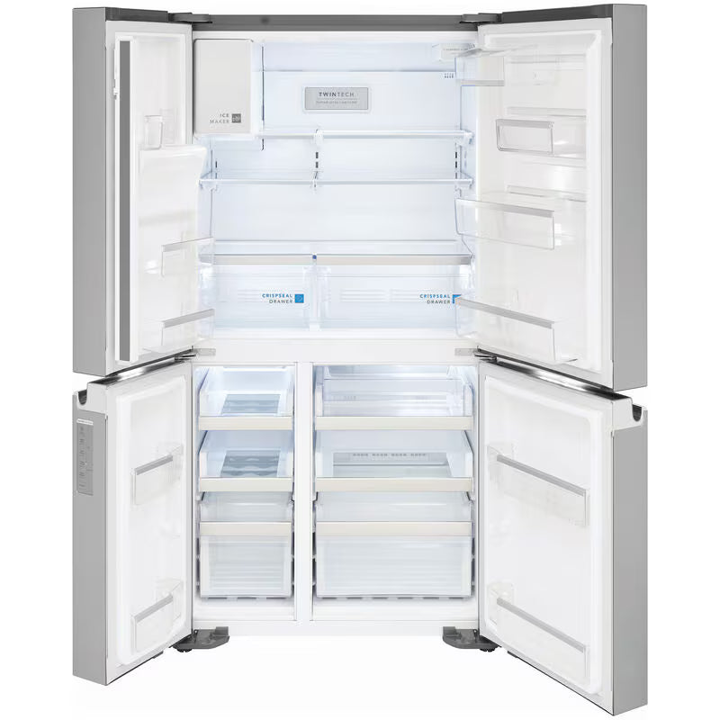 FRIGIDAIRE - GRQC2255BF - Gallery 21.3 Cu. Ft. Counter-Depth 4-Door Refrigerator