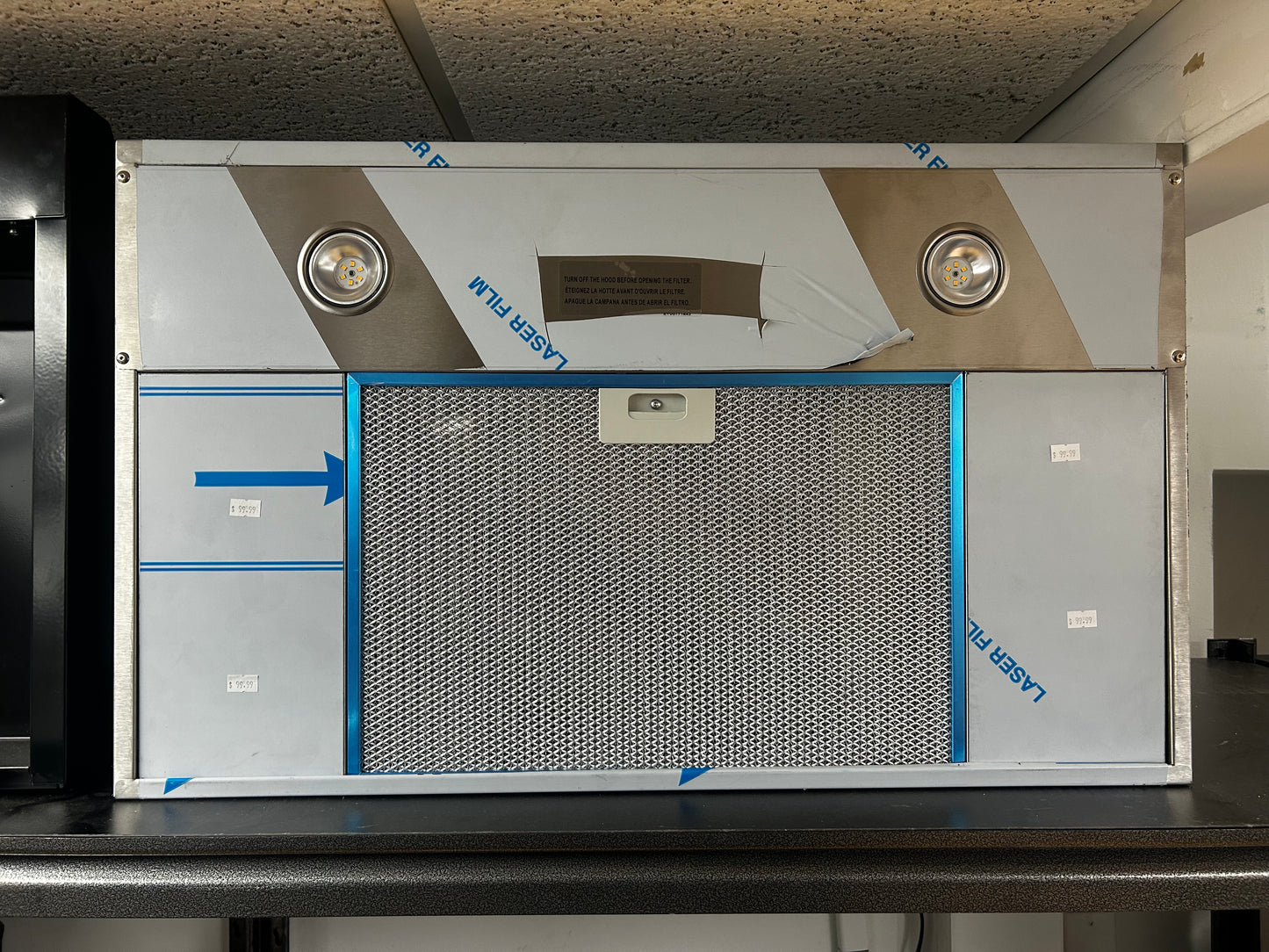 Samsung - NK30B3000US - 30 Inch Under Cabinet Convertible Range Hood with 2-Speed, 200 CFM Motor, LED Lighting, Removable Filters, 51 dBA Noise Level and Rocker Switch Controls