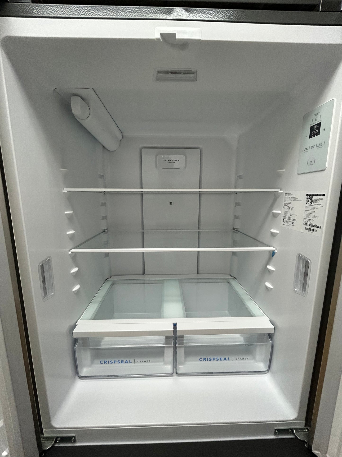 Frigidaire - FRFG1723AV - 17.6 Cu. Ft. Counter-Depth French Door Refrigerator - Stainless Steel