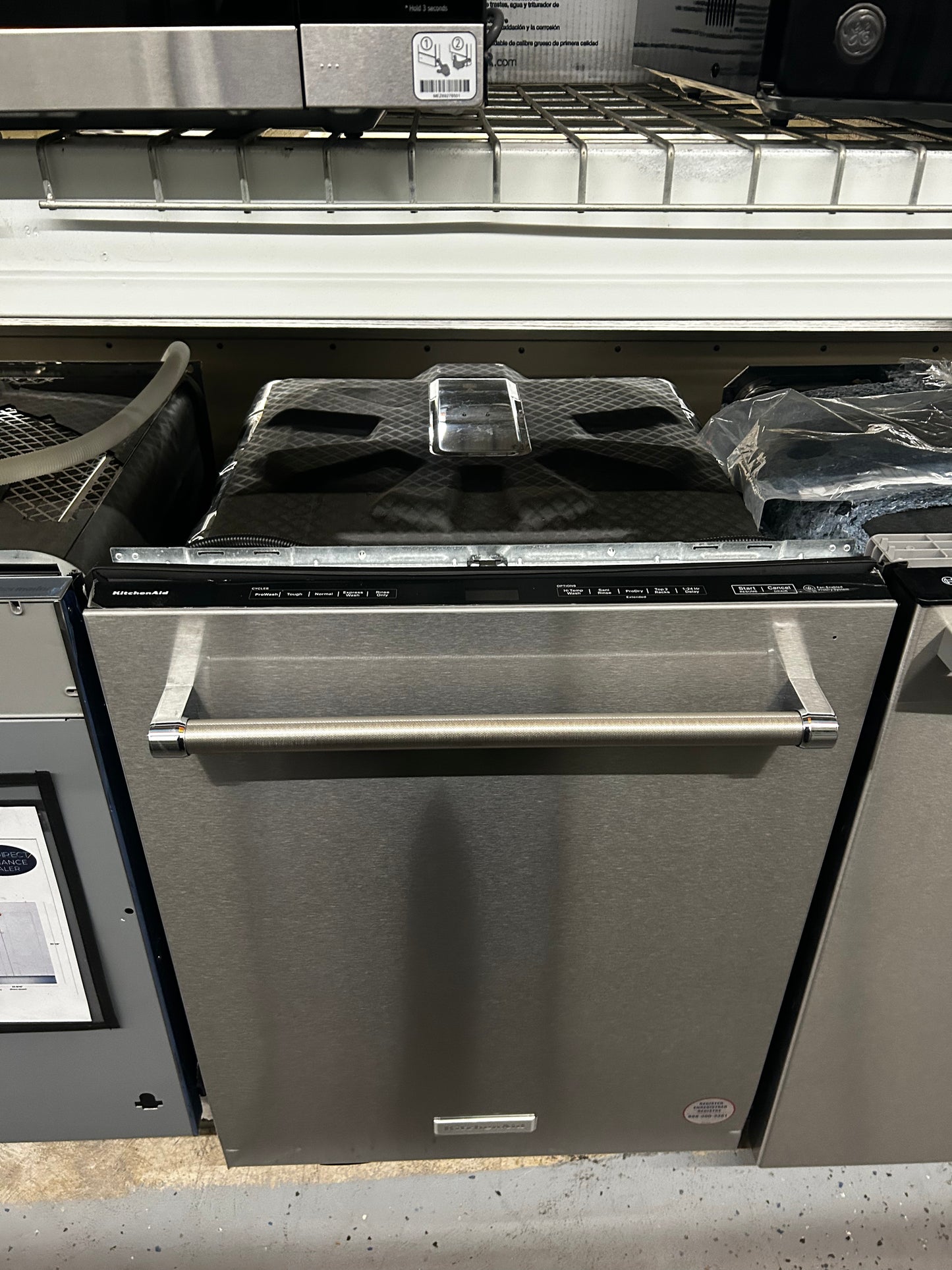 KitchenAid - KDTM704KPS - 24 inch Built-In Dishwasher with 44 dBA, 16 Place Settings, 5 Wash Cycles