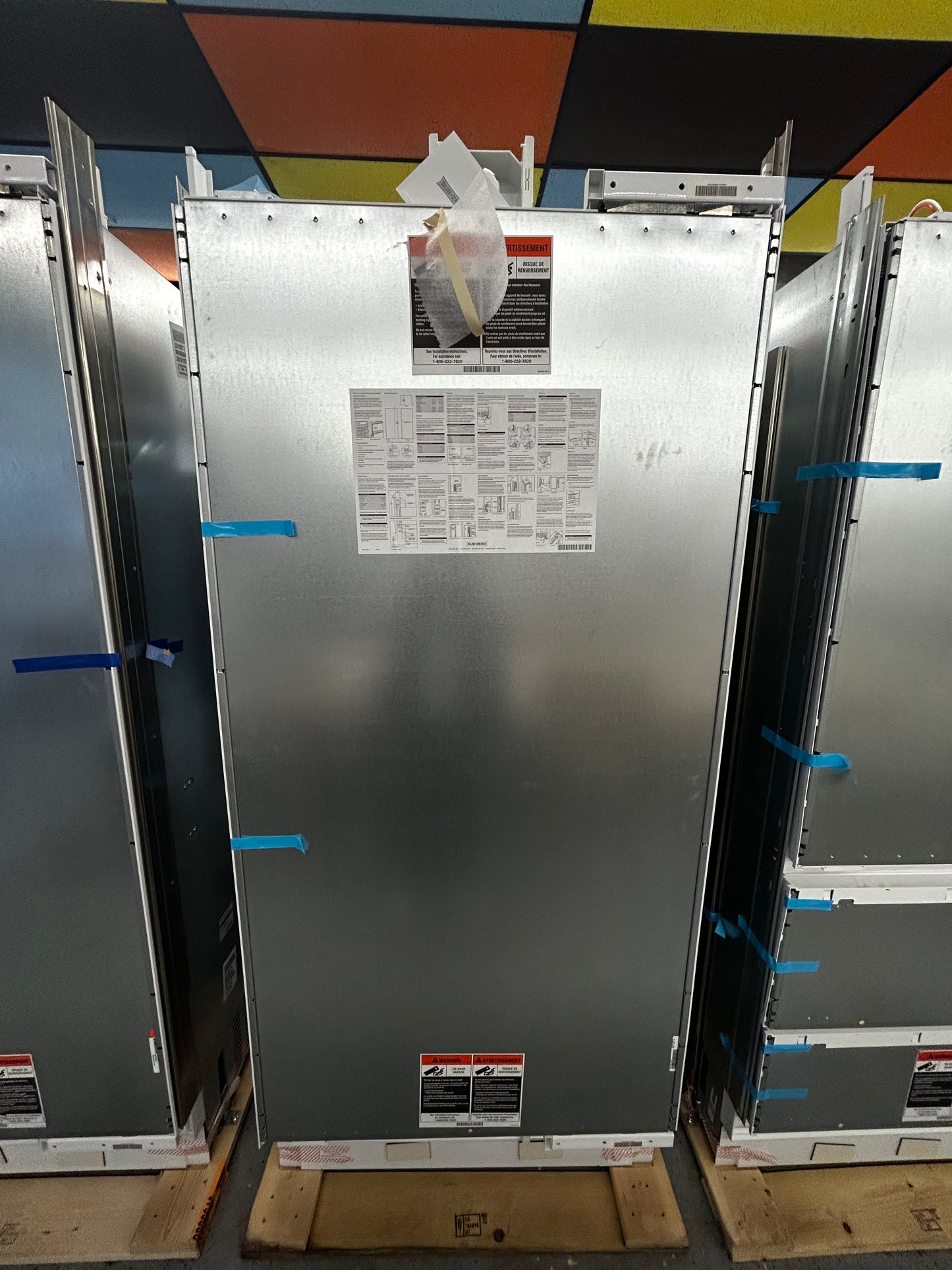 Sub Zero - IC-36FI - Legacy Model - 36" Designer Column Freezer with Ice Maker - Panel Ready