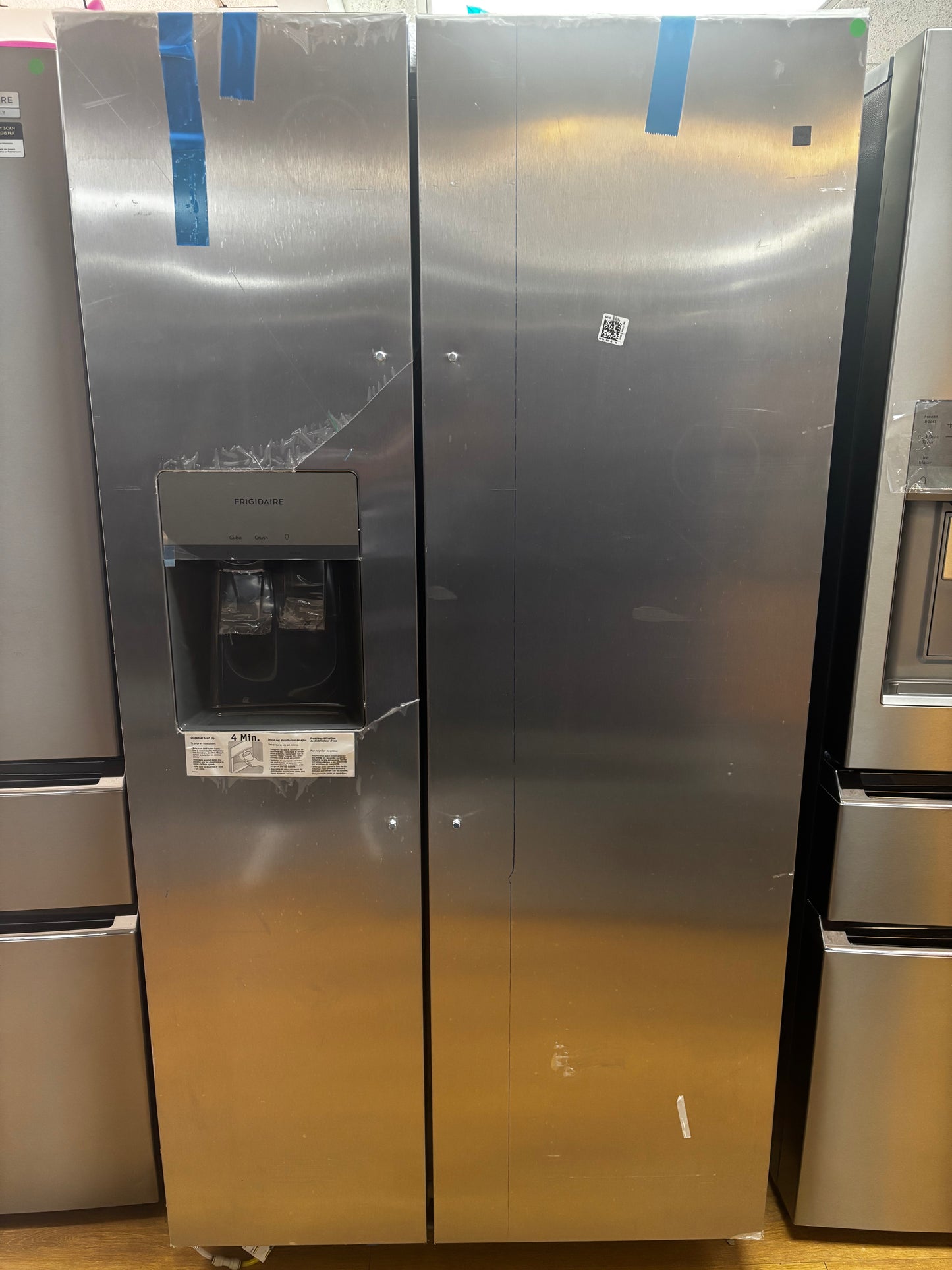 Frigidaire-FRSS2623AS- 25.6 Cu. Ft. Side-by-Side Refrigerator - Stainless Steel