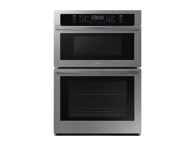Samsung - NQ70T5511DS - 30" Microwave Combination Wall Oven with WiFi - Stainless steel