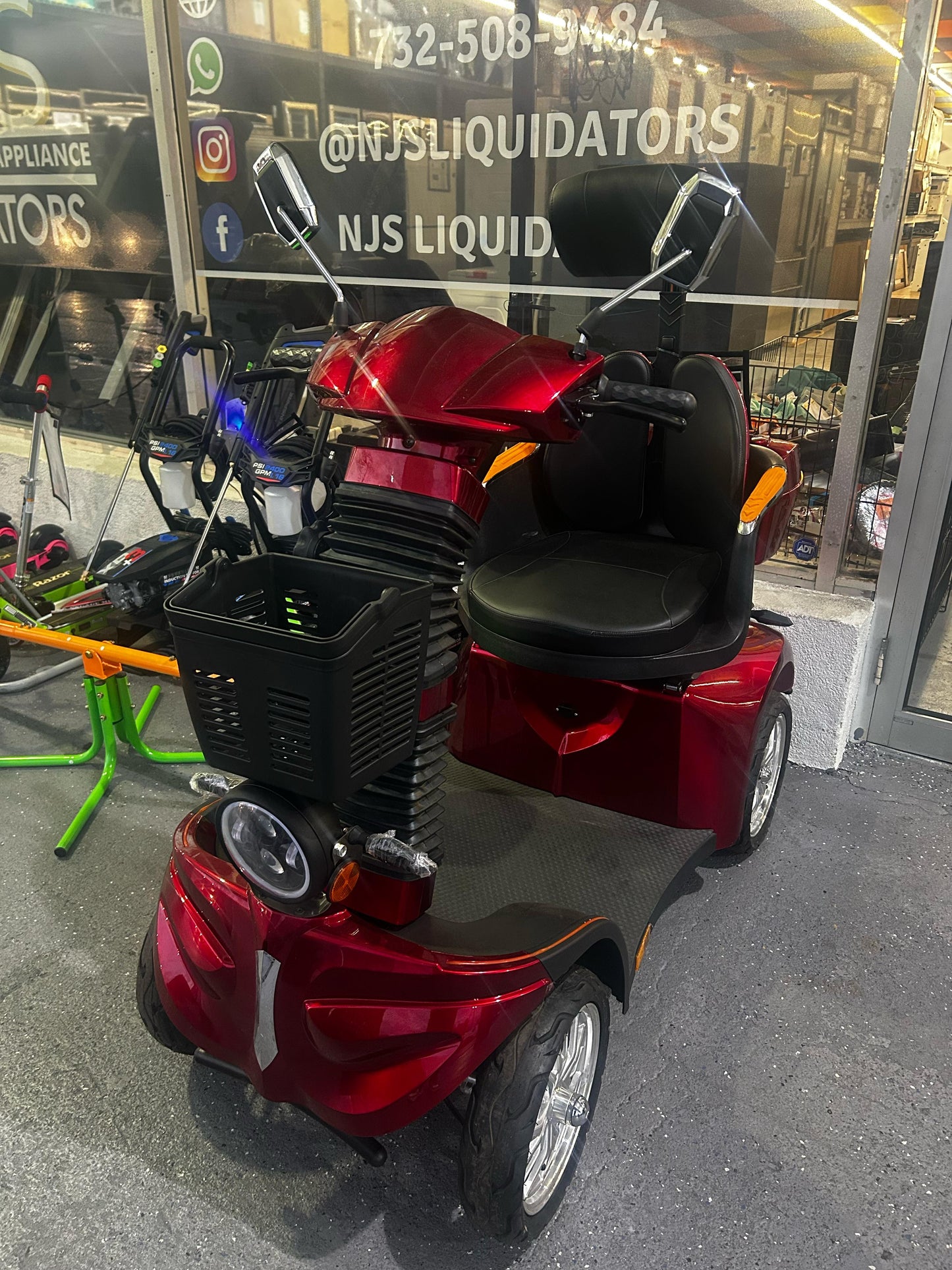 4-Wheel Electric Mobility Scooter for Adults Seniors and Eldely