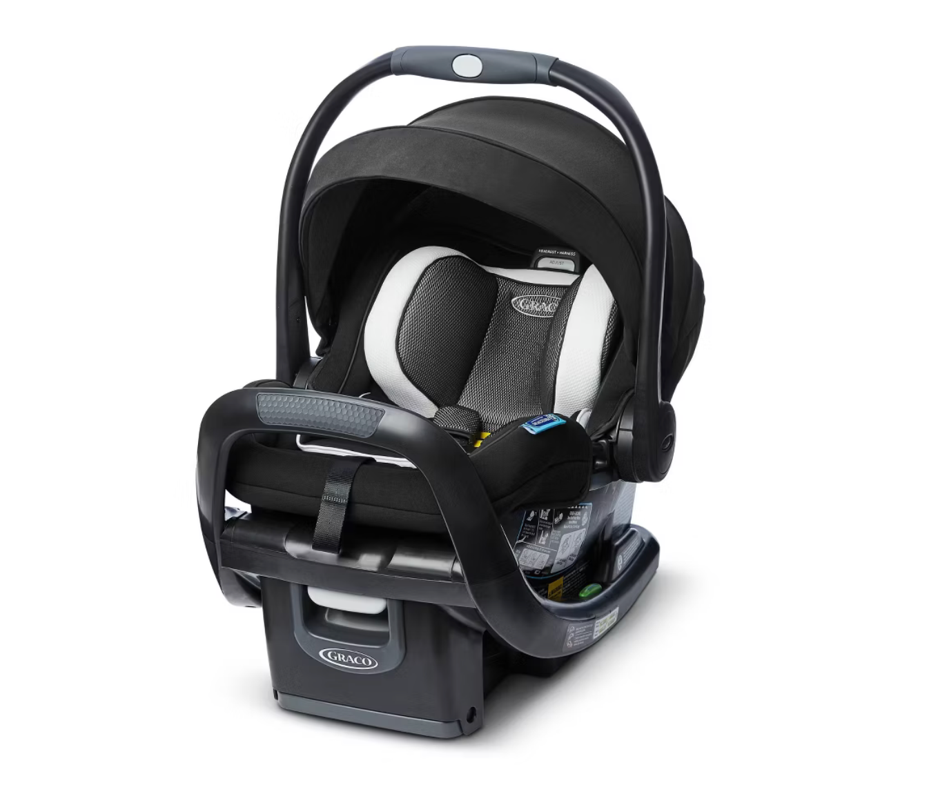 Graco SnugRide SnugFit 35 DLX Infant Car Seat Featuring Safety Surround - Jacks