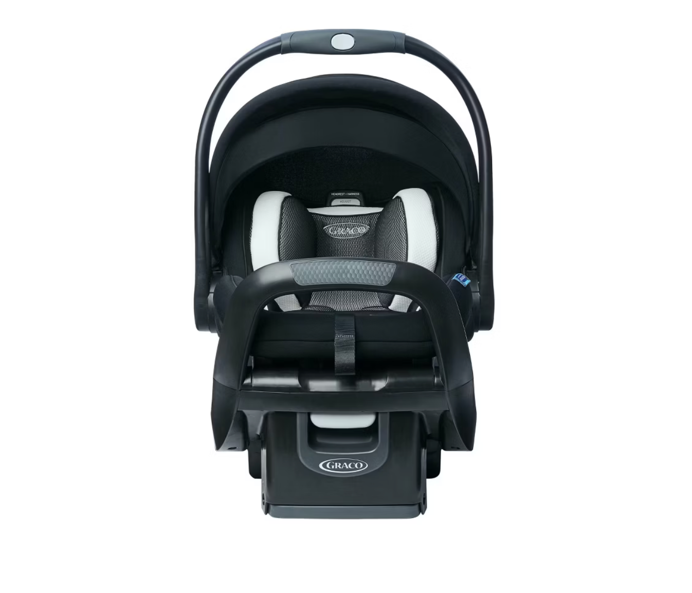 Graco SnugRide SnugFit 35 DLX Infant Car Seat Featuring Safety Surround - Jacks