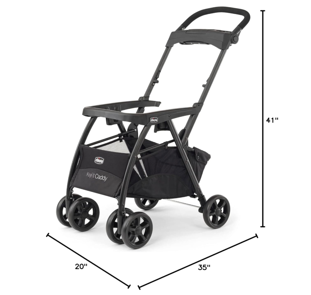 chicco car seat and stroller reviews Chicco KeyFit Caddy Frame Stroller, Accepts All Chicco Infant Car Seat – NJS Liquidators