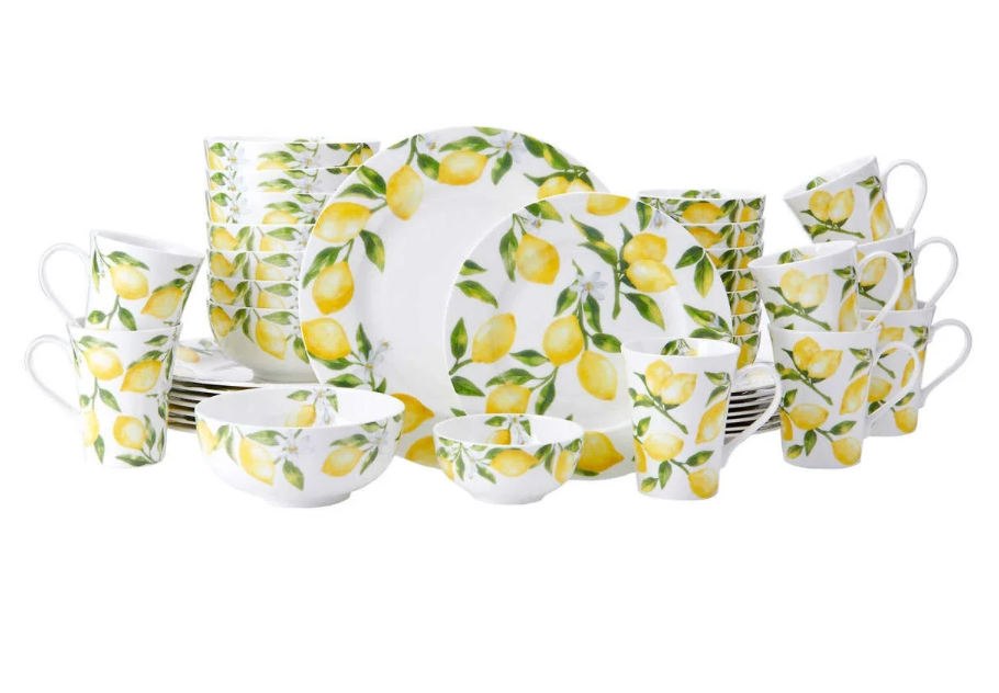 Mikasa Lemons 40-piece Dinnerware Set