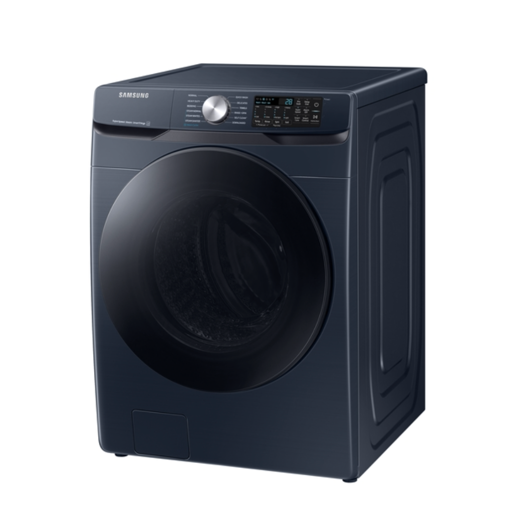 Samsung 4.5 cu. ft. Large Capacity Smart Front Load Washer in Brushed Navy Model# WF45B6300AD