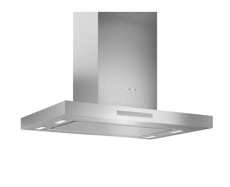 Thermador Island Mount Convertible Hood with 600 CFM: Stainless Steel, 36 Inch Model:HMIB36WS
