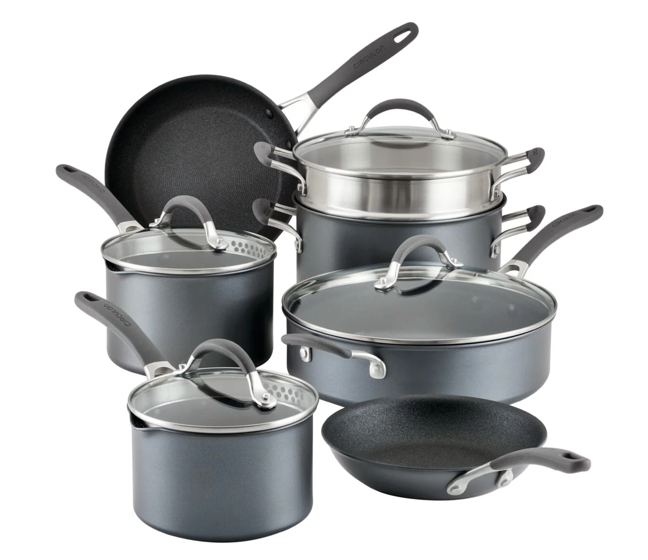 Circulon 11-Piece A1 ScratchDefens Nonstick Cookware Set