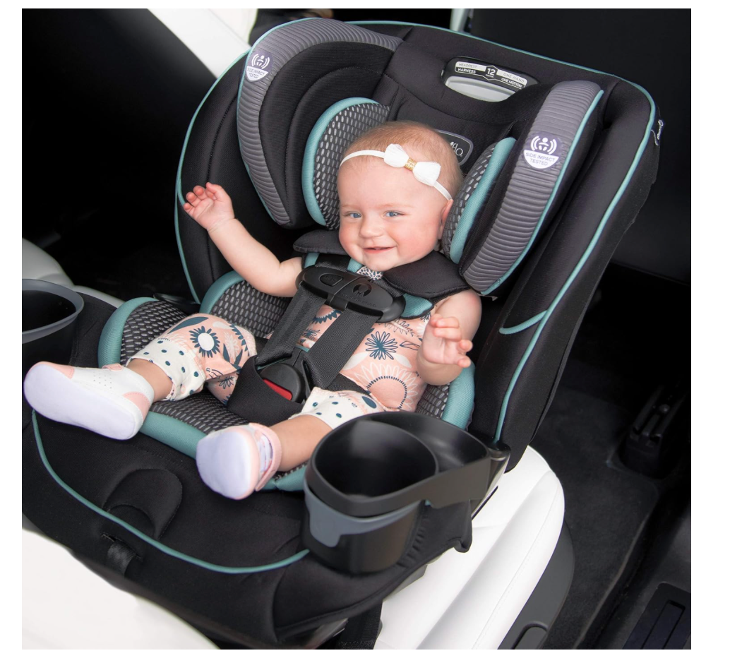 Evenflo EveryFit/All4One 3-in-1 Convertible Car Seat (Olympus Black)