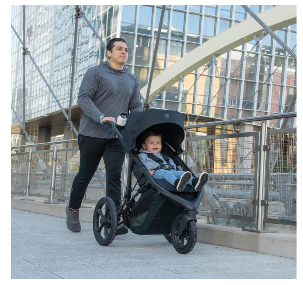 BOB Gear Wayfinder Jogging Stroller with Independent Dual Suspension, Air-Filled Tires