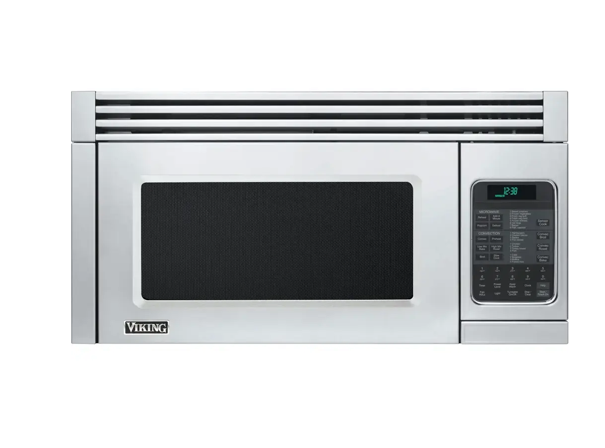 Viking - 5 Series 1.1 Cu. Ft. Convection Over-the-Range Microwave with Sensor Cooking - Stainless Steel Model:VMOR506SS