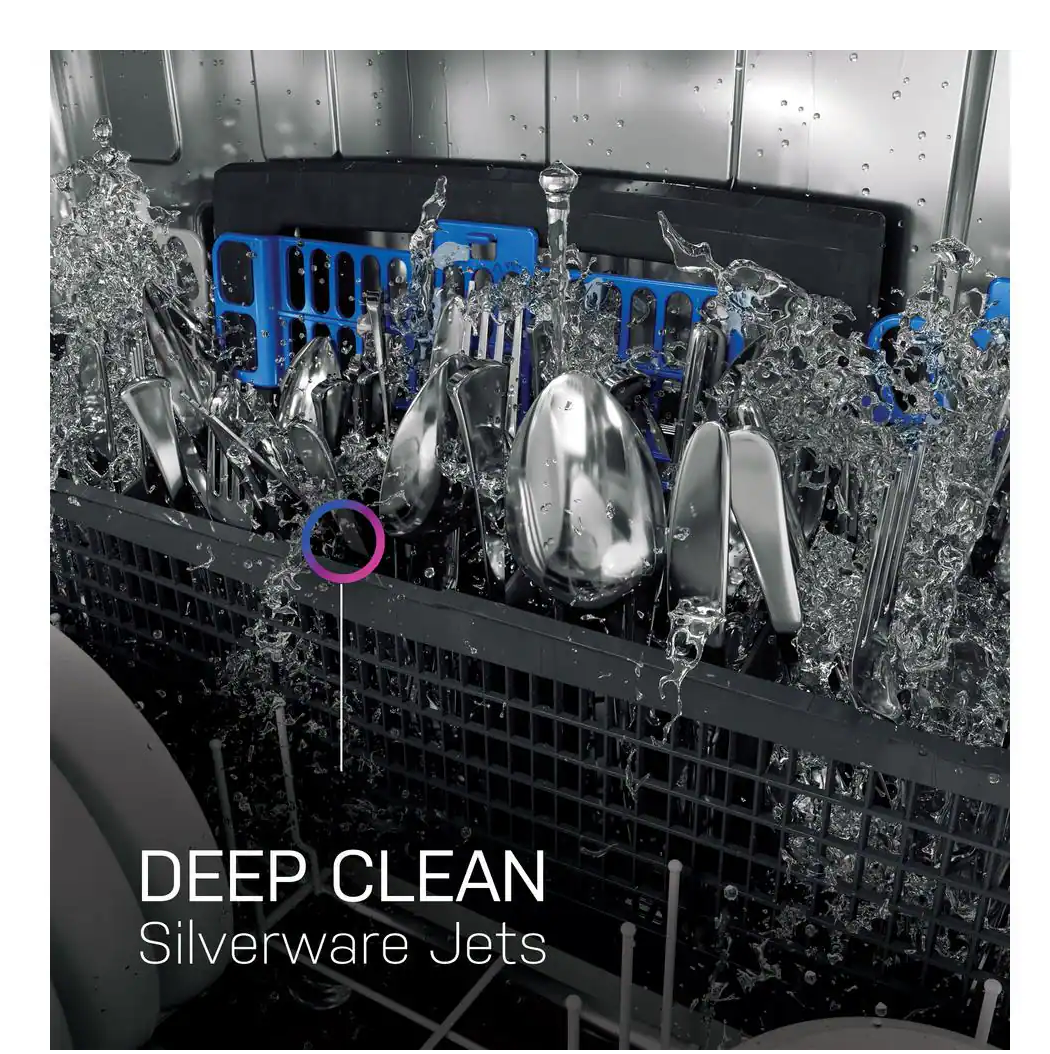 GE Profile 24 in. Built-In Top Control Dishwasher in Fingerprint Resistant Stainless w/Stainless Tub 42 dBA Model # PDT755SYVFS