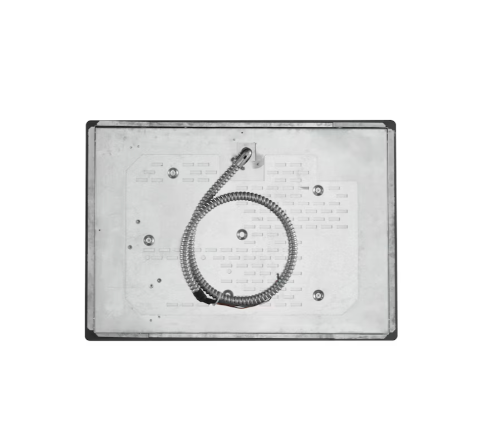 Whirlpool 30-in 4 Burners Smooth Surface (Radiant) Black Electric Cooktop Model #WCE55US0HB