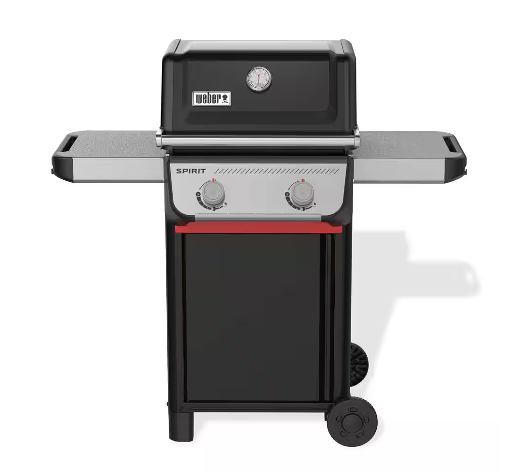 Weber Spirit E-210 2-Burner Liquid Propane Gas Grill in Black Model# 1501000