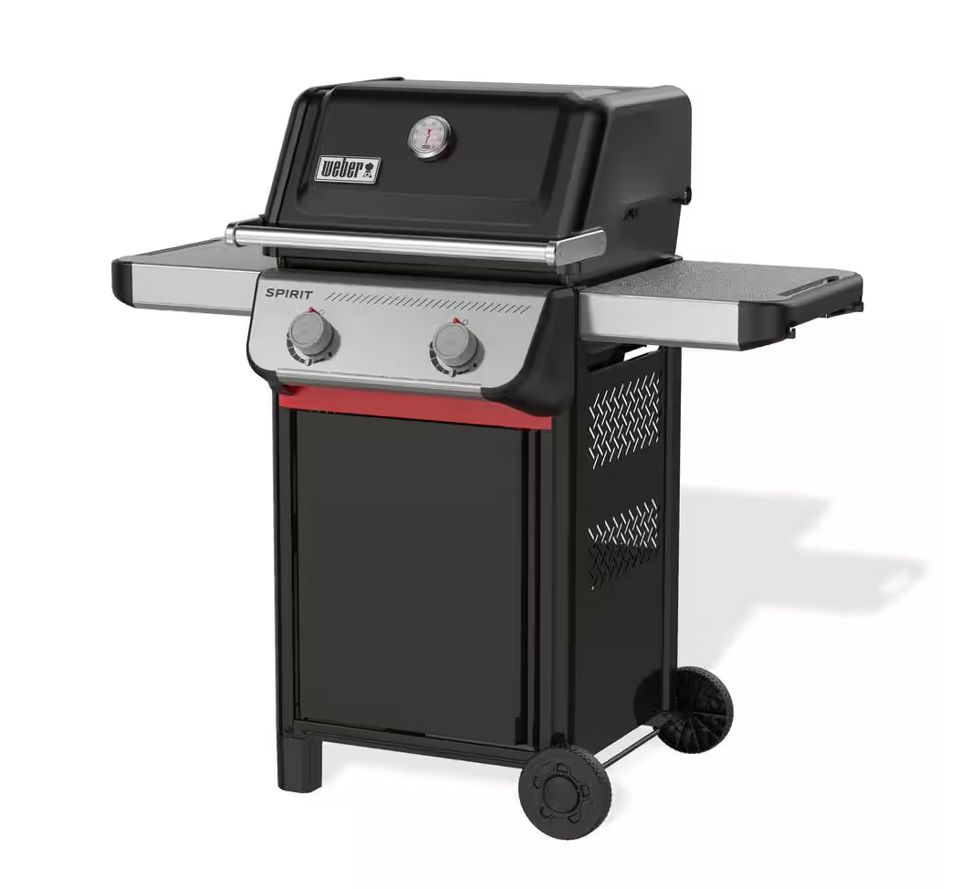 Weber Spirit E-210 2-Burner Liquid Propane Gas Grill in Black Model# 1501000
