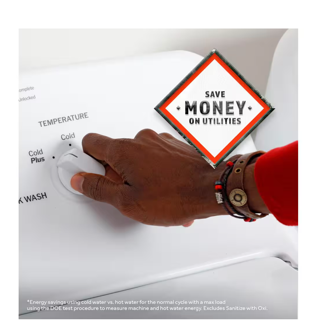 Hotpoint 4.0 cu.ft. Top Load Washer in White with Cold Plus and Water Level Control Model# HTW265ASWWW