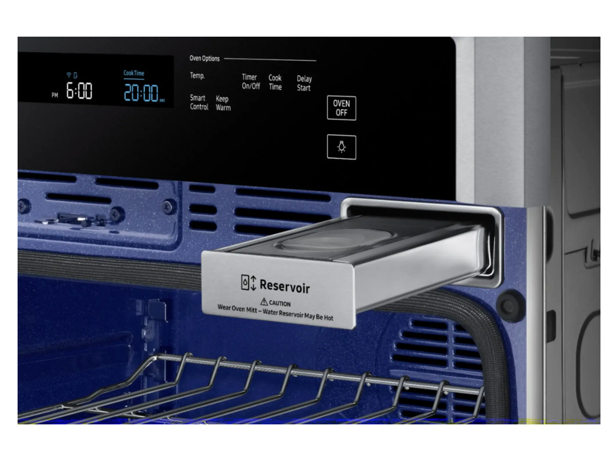Samsung Model #NV51K6650SS 30" Single Wall Oven with Steam Cook and WiFi - Stainless Steel