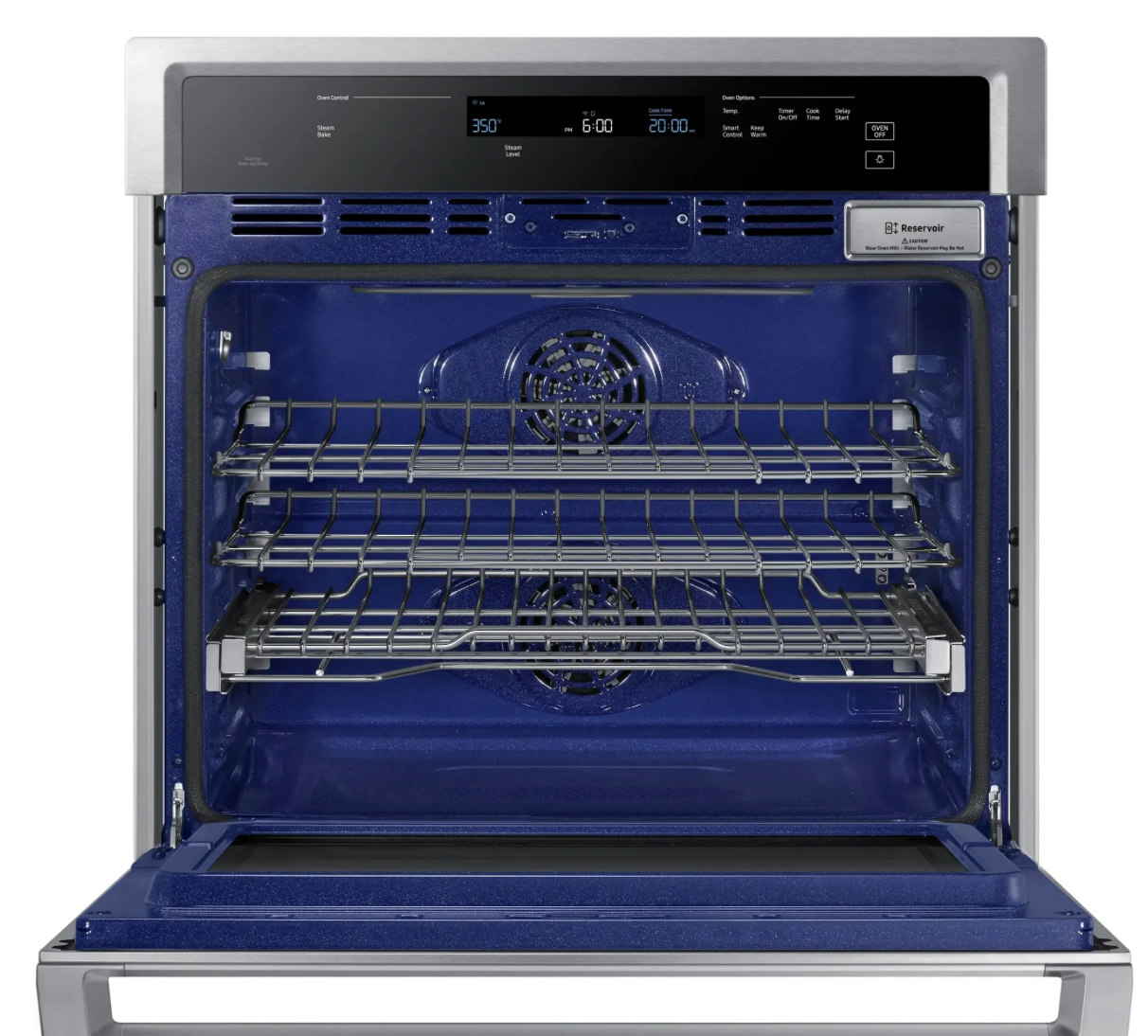 Samsung Model #NV51K6650SS 30" Single Wall Oven with Steam Cook and WiFi - Stainless Steel
