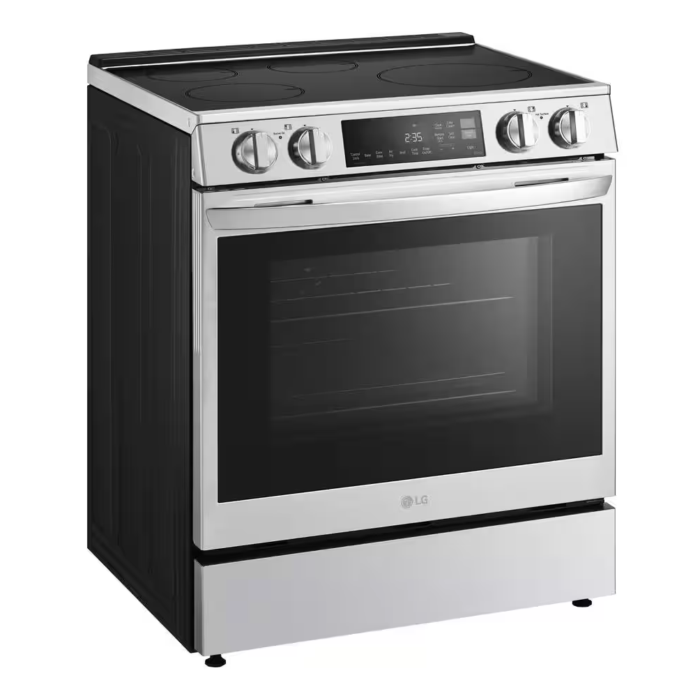 LG Model #LSIL6334FE 6.3 cu. ft. Smart Induction Slide-In Range with ProBake Convection, Air Fry in PrintProof Stainless Steel