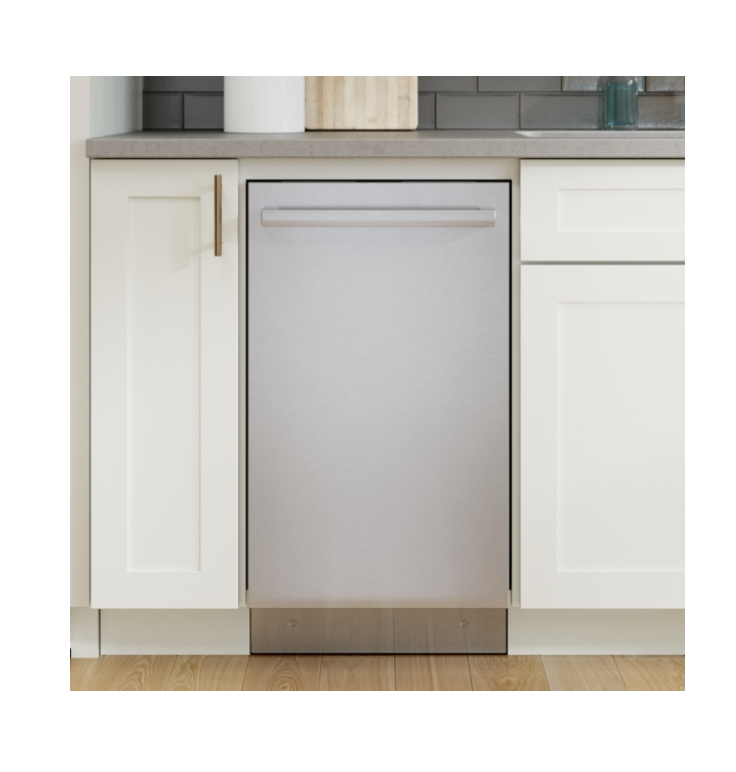 Bosch Model #SPX68C75UC 800 Series 18 in. ADA Compact Top Control Dishwasher in Stainless Steel with Stainless Steel Tub and 3rd Rack, 42 dBA