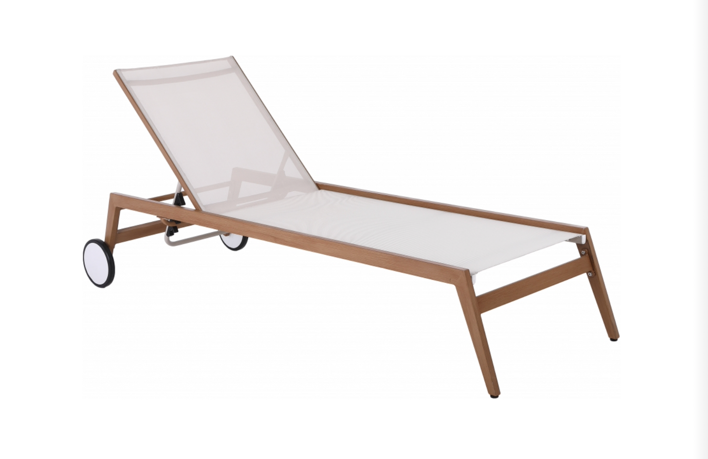 Meridian Maui Water Resistant Fabric Upholstered Outdoor Patio Lounger