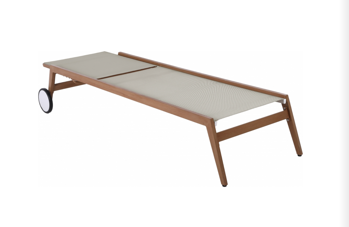 Meridian Maui Water Resistant Fabric Upholstered Outdoor Patio Lounger