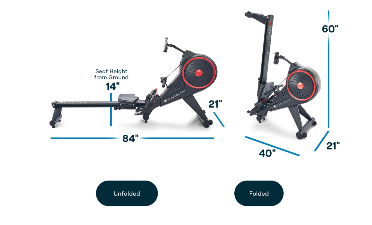 Echelon Fitness Row Rowing Machine
