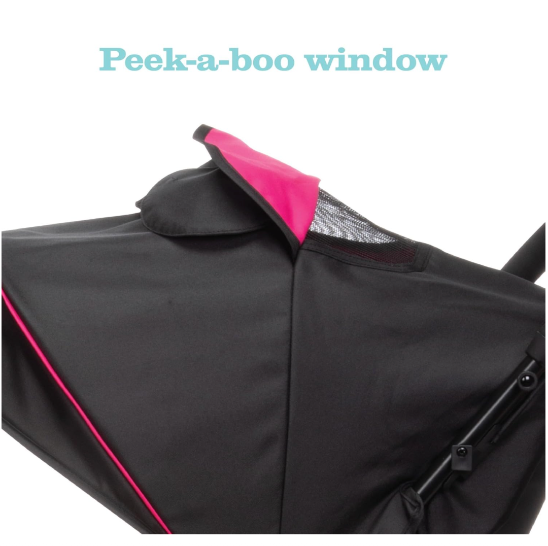 Disney Minnie Mouse Teeny Ultra Compact Stroller, Let's Go Minnie!