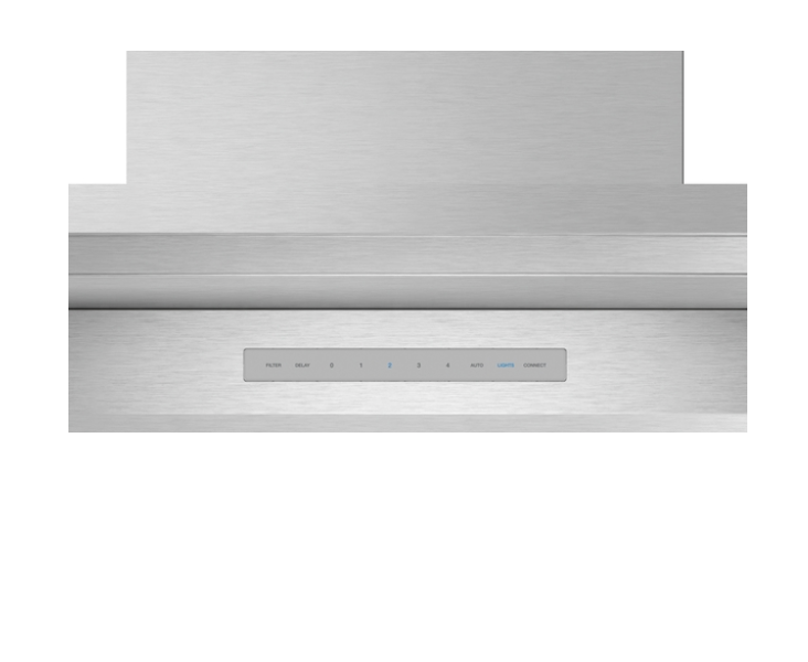 Thermador Island Mount Convertible Hood with 600 CFM: Stainless Steel, 36 Inch Model:HMIB36WS