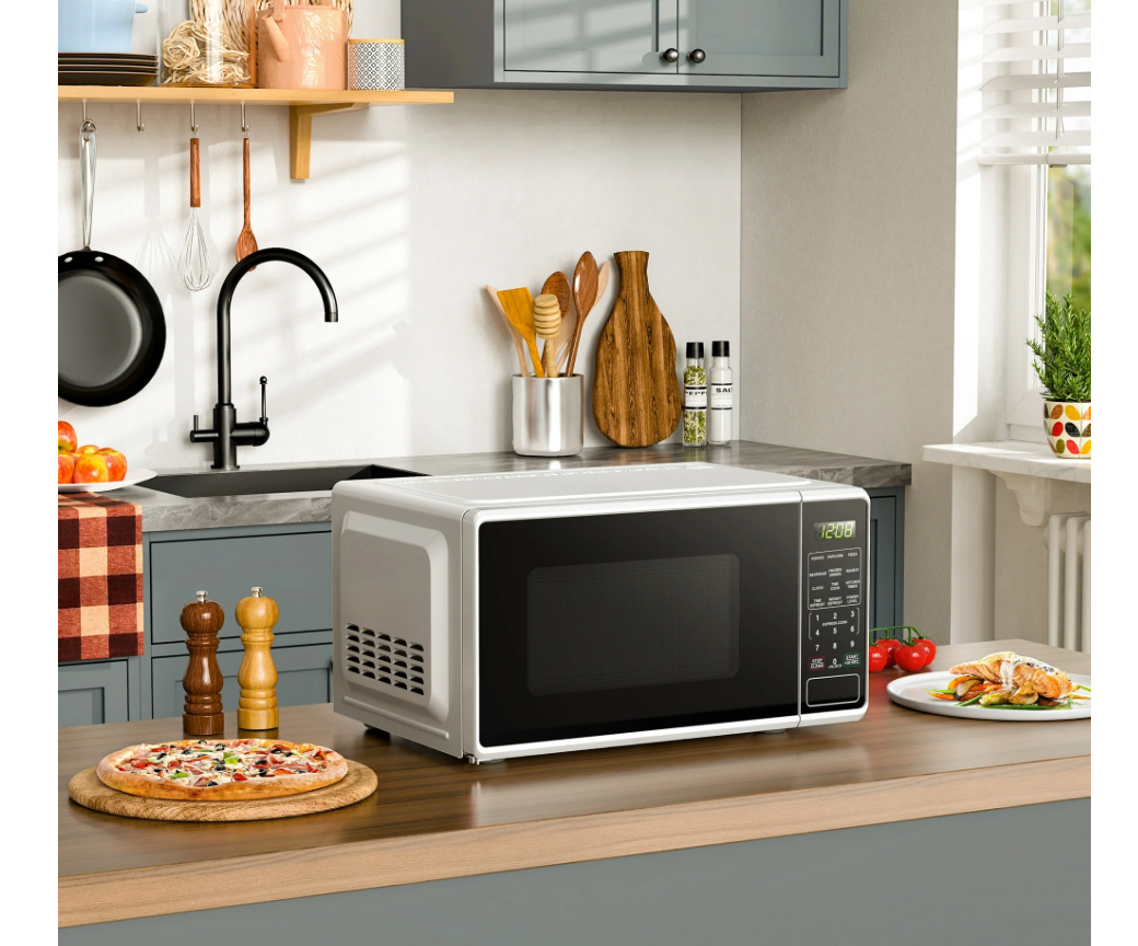 Mainstays 0.7 Cu ft Countertop Microwave Oven
