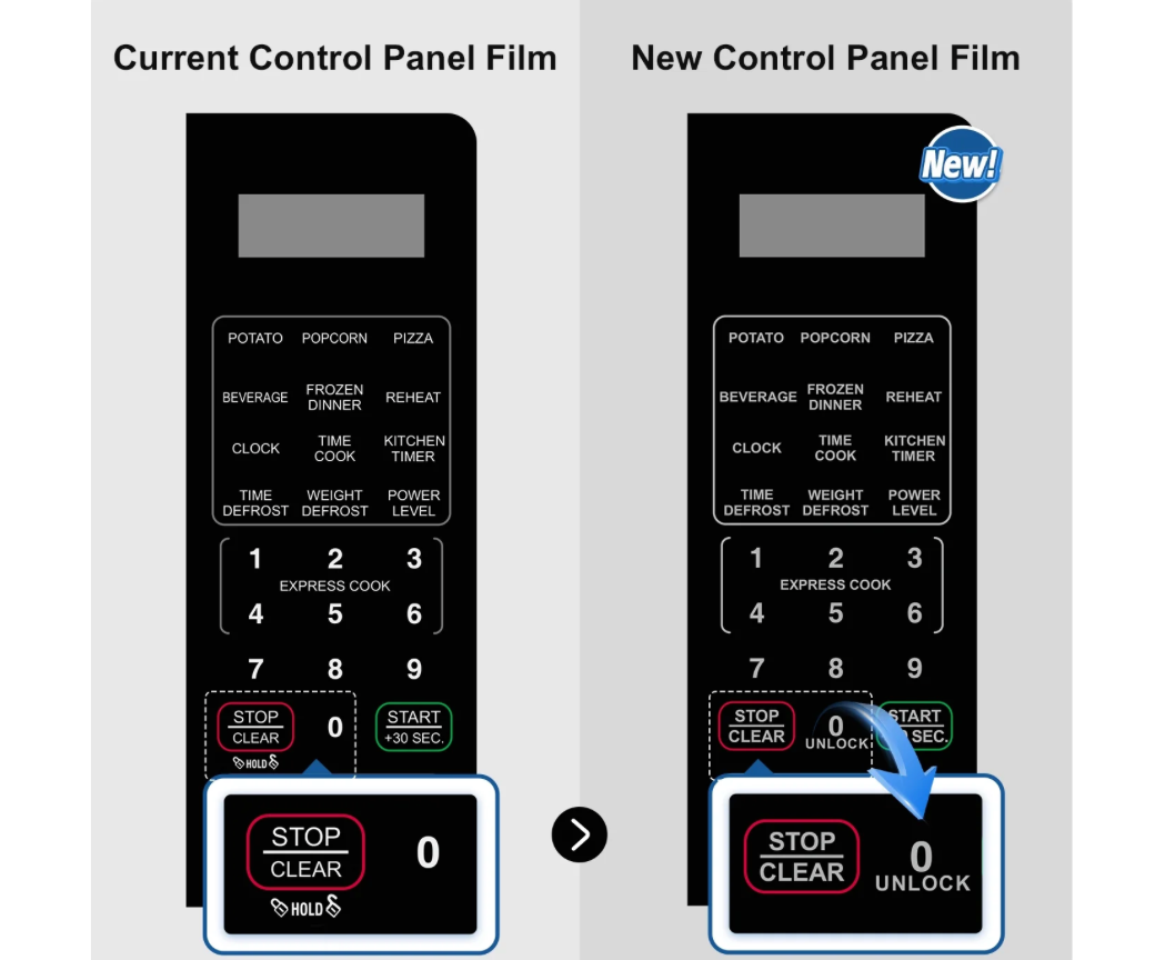 Mainstays 0.7 Cu ft Countertop Microwave Oven