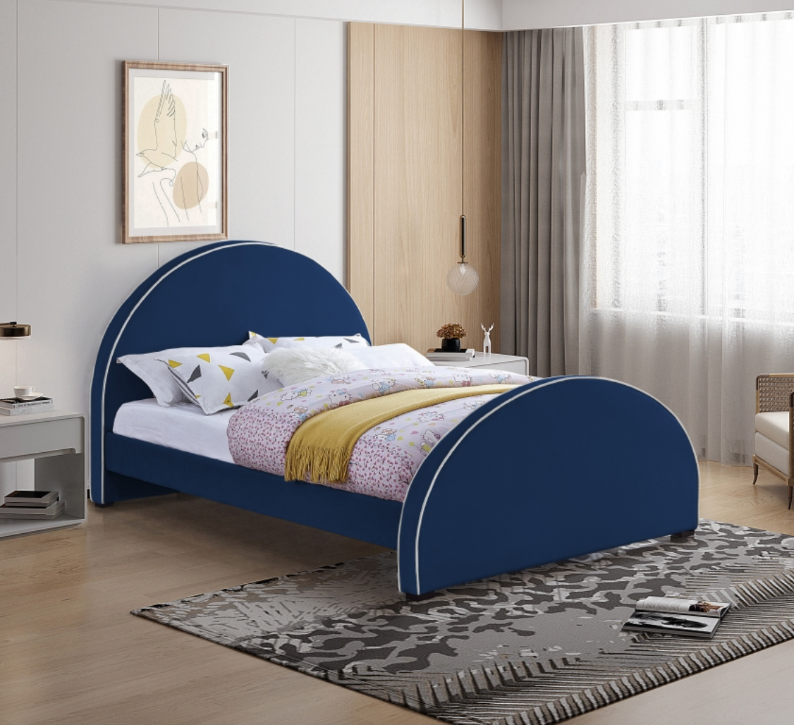 Meridian Brody Velvet Bed