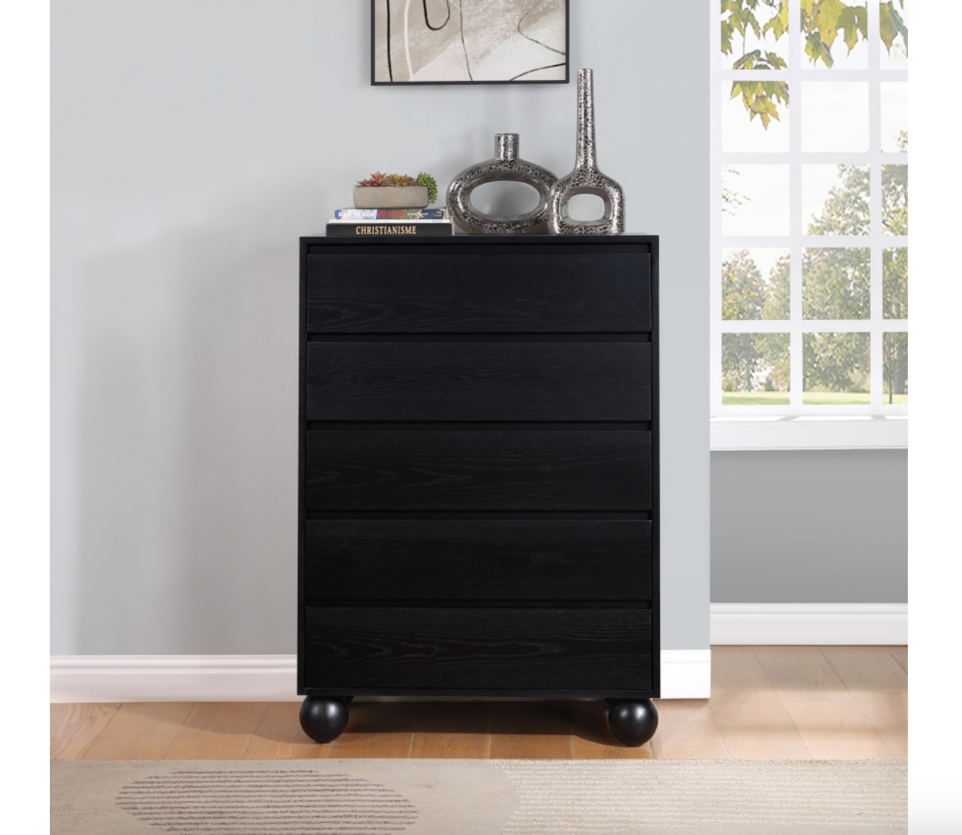 Meridian Kent Ash Chest Dresser