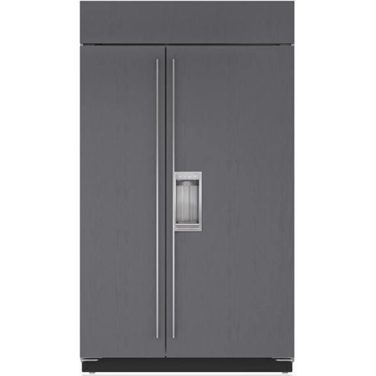 Sub-Zero - BI48SDO - 48 Inch Counter Depth Built-In Side by Side Smart Refrigerator with 28.4 Cu. Ft. Total Capacity, NASA-Inspired Air Purification System