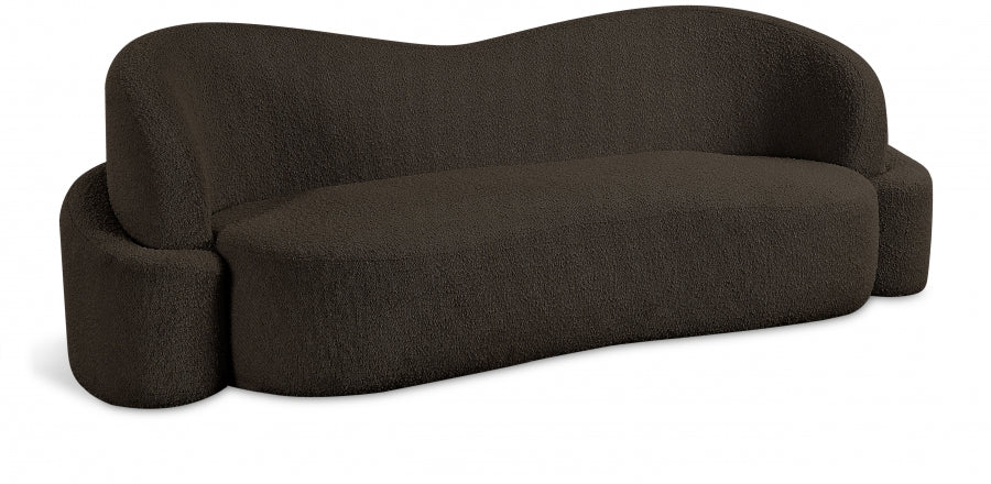Meridian Principessa Boucle Fabric Sofa
