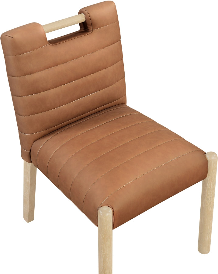 Meridian Aimee Vegan Leather Upholstered Dining Side Chair
