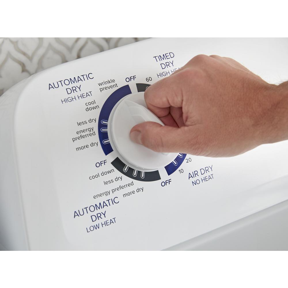 Amana NED4655EW 6.5 cu. ft. Electric Dryer with Wrinkle Prevent Option