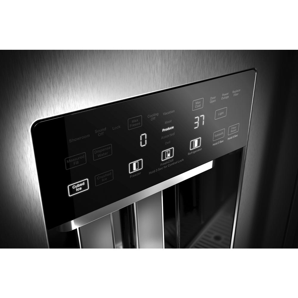 KitchenAid® KBSD708MSS 29.4 Cu. Ft. 48" Built-In Side-by-Side Refrigerator