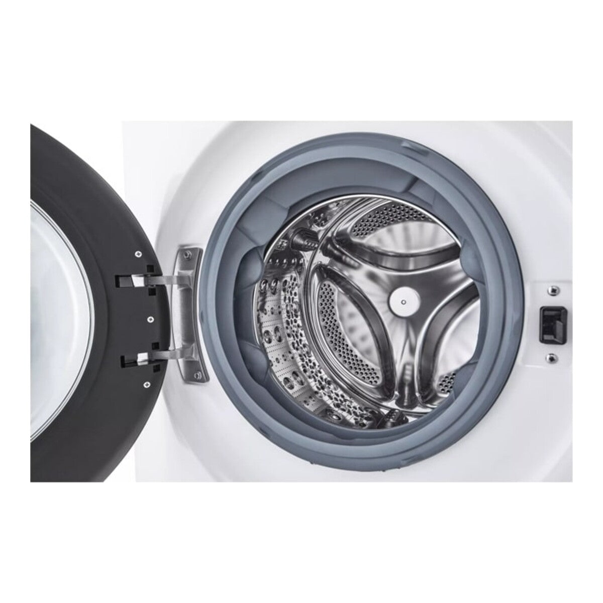 LG WKHC152HWA 24" Compact WashTower with Center Control 2.4 cu. ft. Front Load Washer and 4.2 cu. ft. Electric Ventless HeatPump Dryer, White