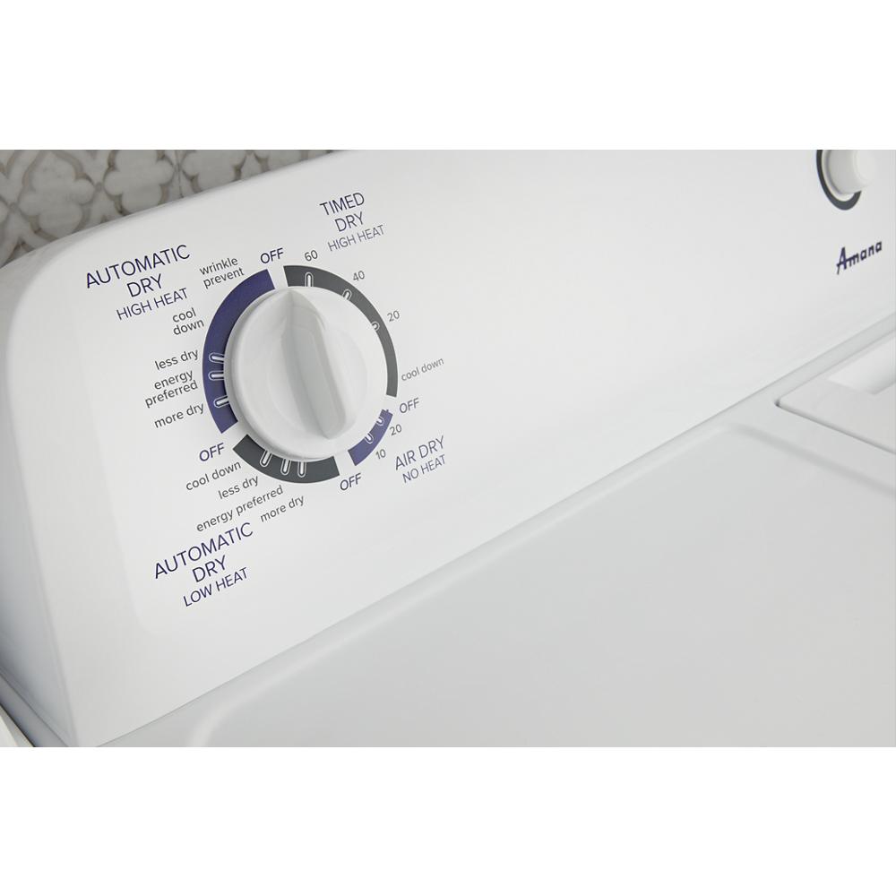 Amana NED4655EW 6.5 cu. ft. Electric Dryer with Wrinkle Prevent Option